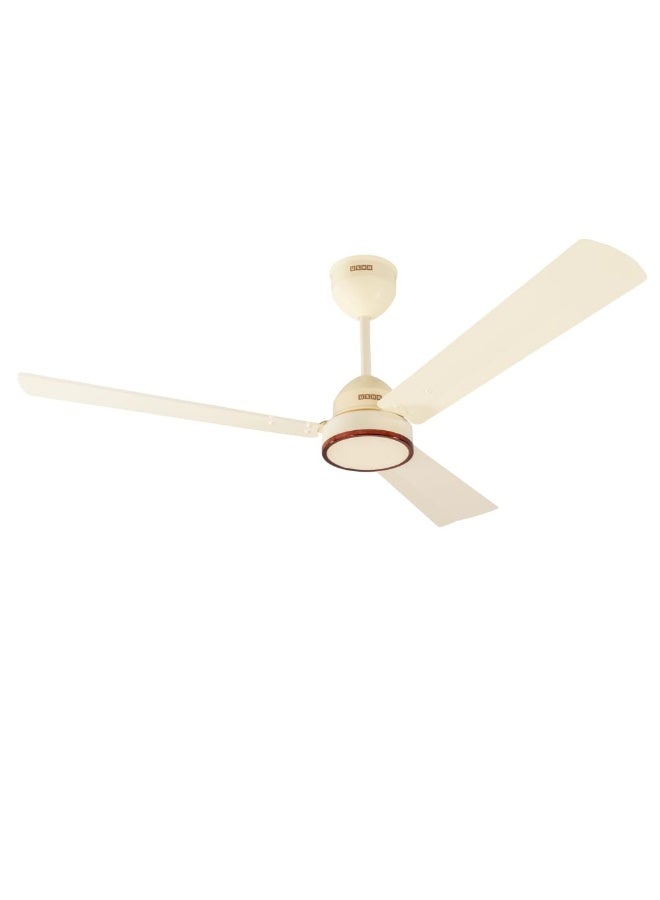 USHA AeroEdge 1200mm BLDC Ceiling Fan with RF Remote | BEE 5 Star Rated Energy Efficient | 100% Copper Motor | High Air Delivery 220CMM | 2 Year Warranty | (Ivory) - Image 1